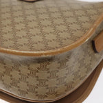 Celine Vintage Macadam Shoulder Bag Canvas and Leather - image 11