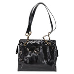 Chanel Vintage Timeless Chain Shoulder Bag Patent Medium - image 2