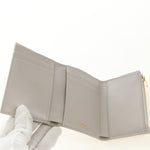 Celine Triomphe Trifold Wallet Leather Small - image 14