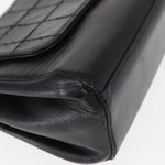 Chanel Chocolate Bar Accordion Reissue Flap Bag Quilted Lambskin East West - image 9