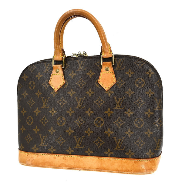 Louis Vuitton Alma Handbag Monogram Canvas PM