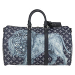 Louis Vuitton Keepall Bandouliere Bag Limited Edition Chapman Savane Monogram Canvas 45 - image 2