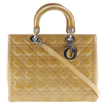 Christian Dior Lady Dior Bag Patent Medium - image 1