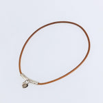 Hermes Annee Mediterranee Cadena Charm Necklace Metal and Leather - image 1