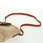 Chloe Marcie Basket Bag Raffia and Leather Small - image 17