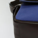 Prada Impunturato Buckle Flap Messenger Bag Canvas - image 10