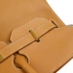 Hermes HAC Birkin Bag Brown Vache Natural with Gold Hardware 32 - image 15
