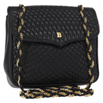 Bally Vintage Chain Shoulder Bag Quilted Leather - image 18