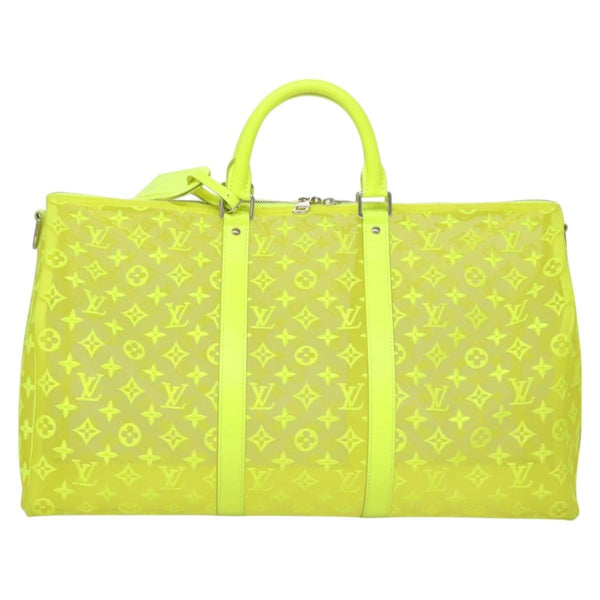 Louis Vuitton Keepall Bandouliere Bag Monogram See Through Mesh 50 - image 1