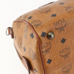 MCM Visetos logogramme Handbag Canvas and Leather - image 10