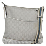 Gucci Zip Messenger Bag GG Canvas with Perforated Leather Medium - image 19