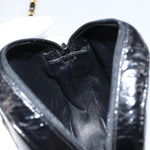 Chanel Vintage Camellia Round Evening Bag Lambskin and Satin - image 19