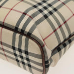 Burberry Nova Check Tote Canvas and Leather - image 8