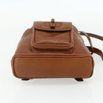 Gucci Vintage Bamboo Backpack Leather - image 19