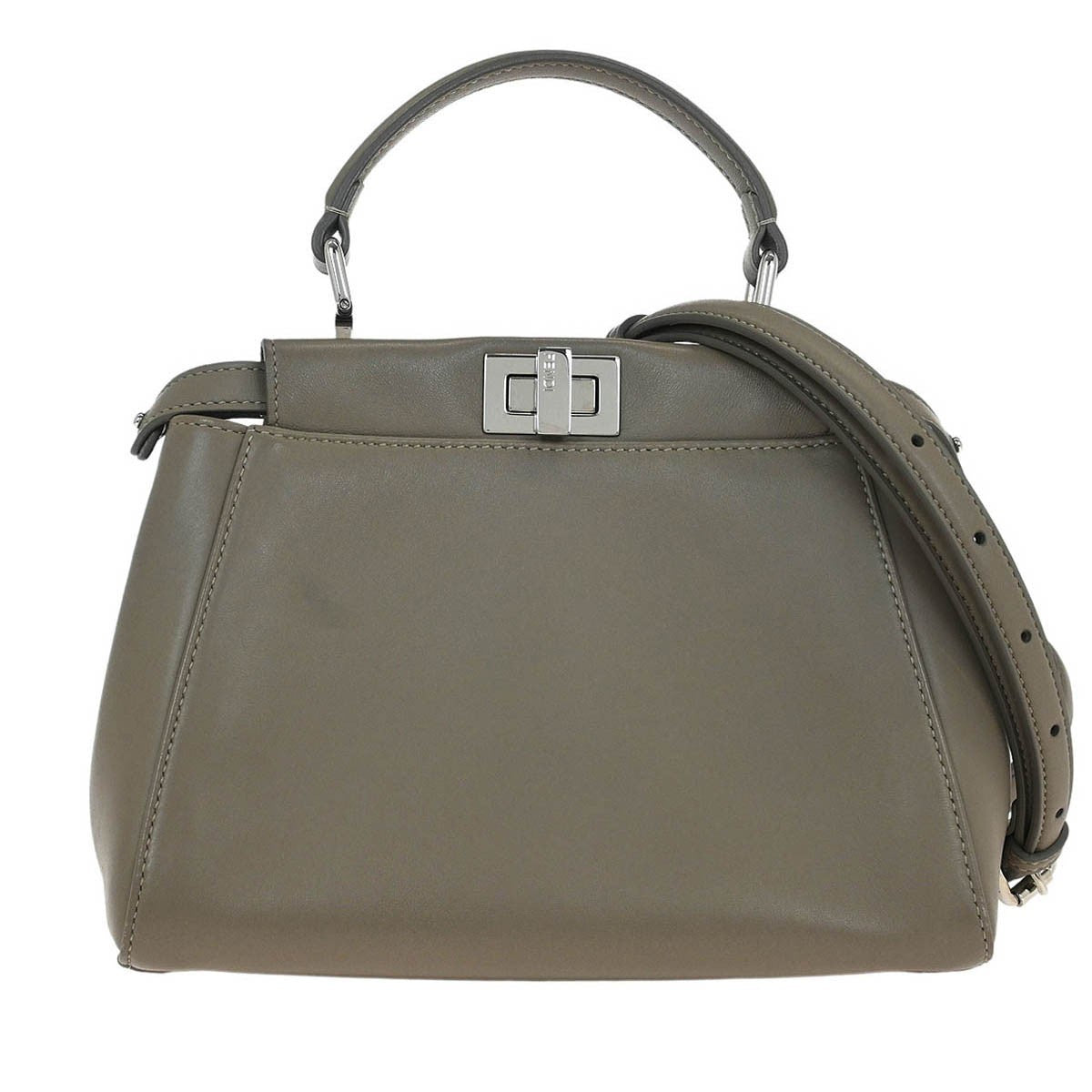 Fendi Peekaboo Bag Leather Mini - image 1