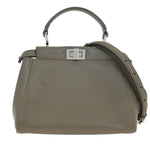 Fendi Peekaboo Bag Leather Mini - image 1