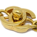 Chanel Vintage CC Turnlock Chain Bracelet Metal - image 3