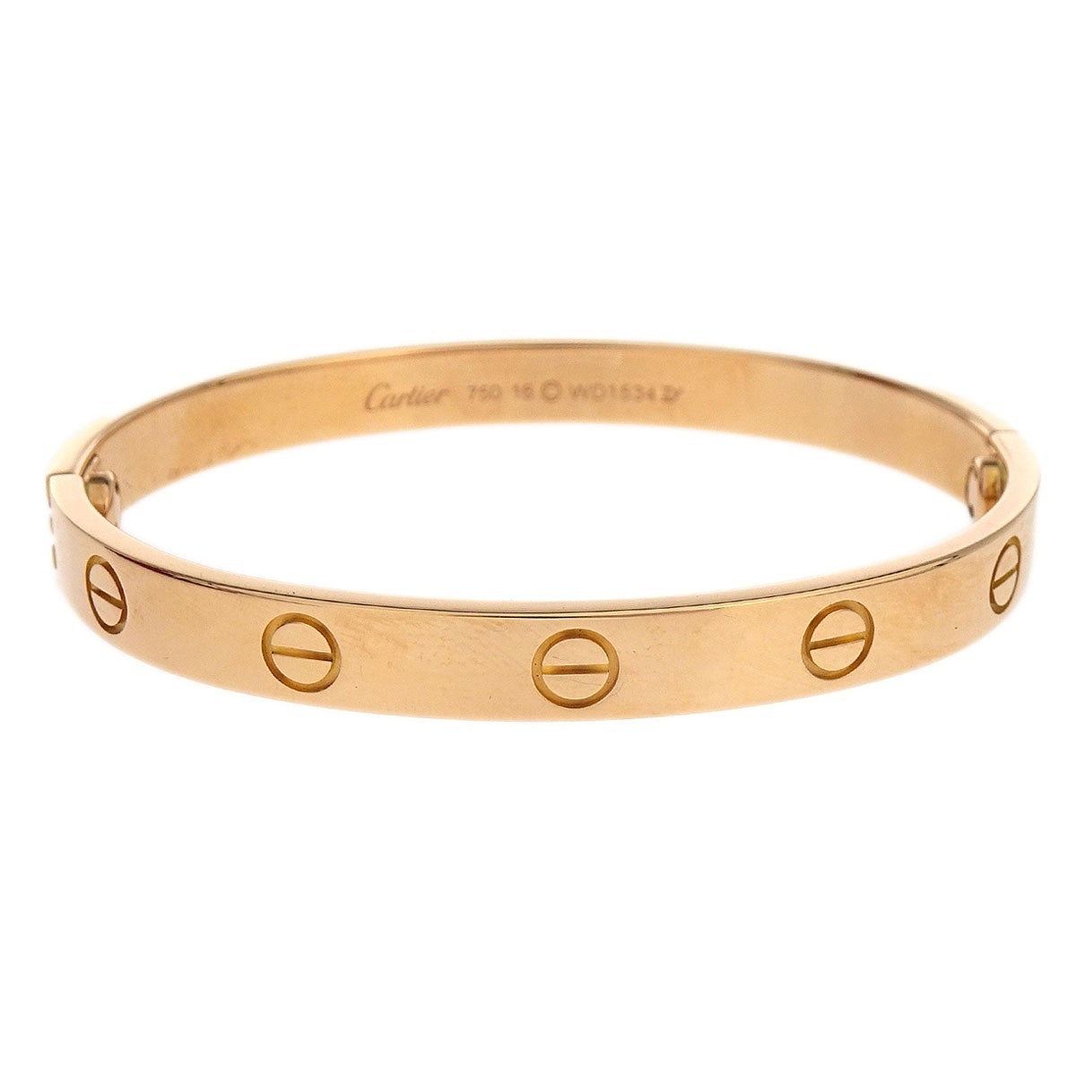 Cartier Love Bracelet 18K Rose Gold Small - image 1
