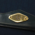Christian Dior Vintage Chain Flap Shoulder Bag Diorissimo Canvas Medium - image 12