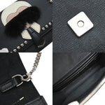 Fendi Karlito Wallet on Chain Studded Saffiano Leather - image 9