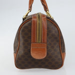 Celine Vintage Macadam Handbag Canvas and Leather - image 4