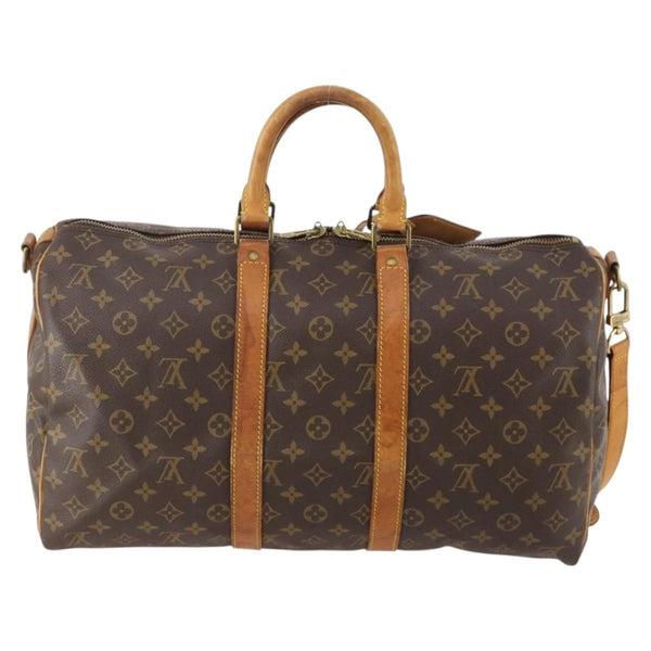 Louis Vuitton Keepall Bandouliere Bag Monogram Canvas 45