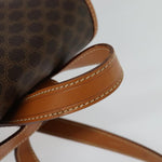 Celine Vintage Macadam Backpack Canvas and Leather - image 8