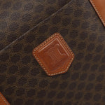 Celine Vintage Macadam Handbag Canvas and Leather - image 19