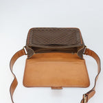 Celine Vintage Macadam Shoulder Bag Canvas and Leather - image 18