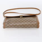 Celine Vintage Macadam Shoulder Bag Canvas and Leather - image 16