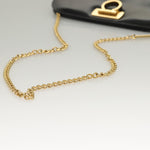 Salvatore Ferragamo Vintage Gancini Chain Shoulder Bag Patent Leather - image 7