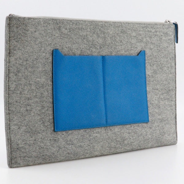 Hermes Toodoo Pouch Epsom and Wool 37
