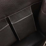 Hermes White Bus Bag Leather 39 - image 12