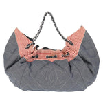 Chanel Stretch Spirit Cabas Quilted Denim Large - image 20