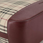 Burberry Nova Check Tote Canvas and Leather - image 8