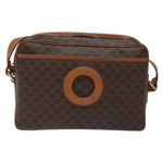 Celine Vintage Macadam Shoulder Bag Canvas and Leather - image 17