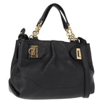 Salvatore Ferragamo W Chain Tote Leather Medium - image 1