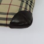 Burberry Vintage Flap Crossbody Bag Haymarket Canvas - image 8