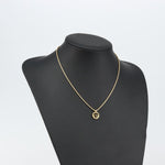Christian Dior CD Pendant Necklace Metal - image 5