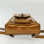 Gucci Vintage Bamboo Backpack Patent Mini - image 20