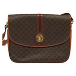 Celine Vintage Macadam Shoulder Bag Canvas and Leather - image 18