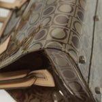 Salvatore Ferragamo Gancini Tote Vinyl - image 8