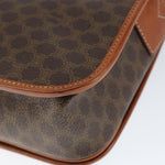 Celine Vintage Macadam Shoulder Bag Canvas and Leather - image 11
