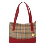 Burberry Nova Check Tote Canvas and Leather - image 1