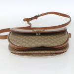 Celine Vintage Macadam Circle Logo Shoulder Bag Canvas and Leather - image 16