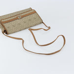 Christian Dior Vintage Honeycomb Shoulder Bag Canvas and Leather - image 7