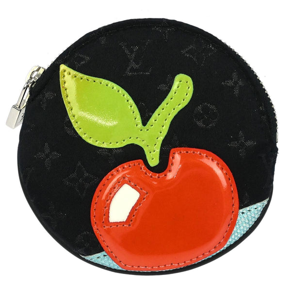 Louis Vuitton Round Coin Purse Limited Edition Monogram Silk - image 1
