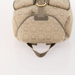 Salvatore Ferragamo Gancini Backpack Canvas - image 15