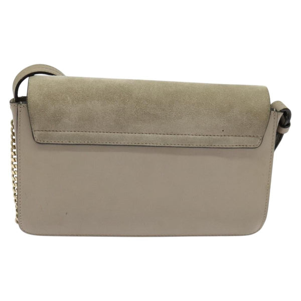 Chloe Faye Shoulder Bag Leather and Suede Small