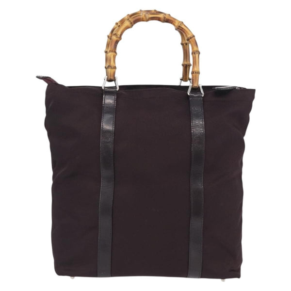 Gucci Bamboo tote bag Canvas large